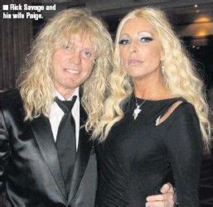 Paige Hannon, Rick Savage's Wife
